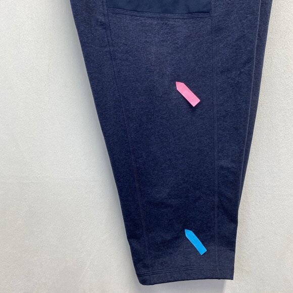 Old Navy Active Cozecore High-Rise Leggings Go Dry Women Sz 4X Blue Zip Pockets - Picture 5 of 16